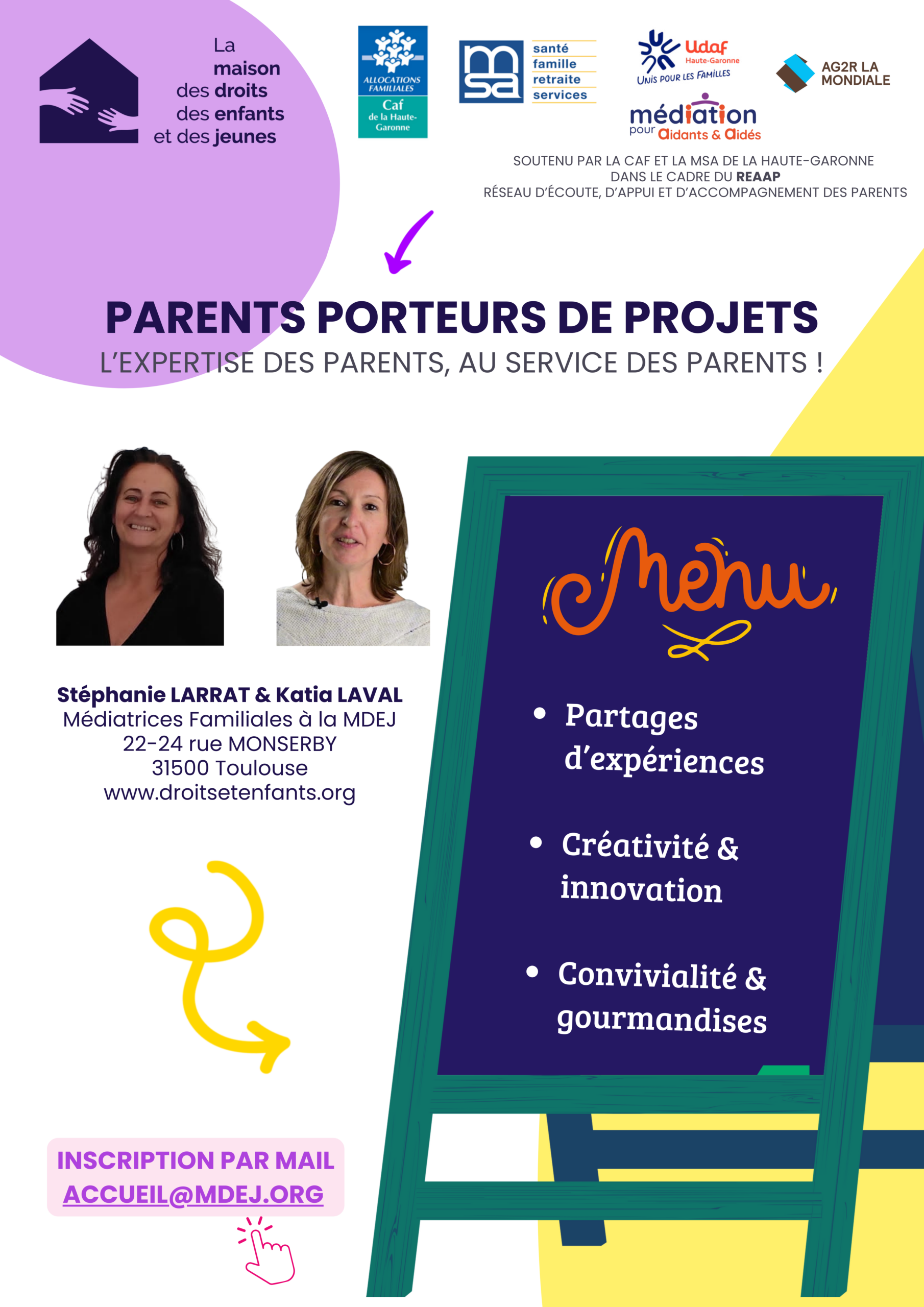 parents porteurs de projets